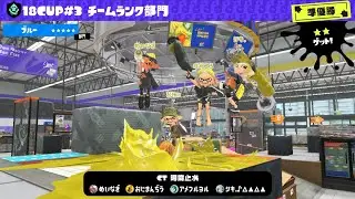 18CUP(イチハチカップ)#3 ブルー部門 ～明鏡止水～【Splatoon3】