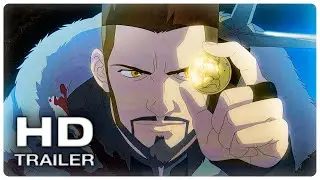 ВЕДЬМАК׃ КОШМАР ВОЛКА Русский трейлер #1 (2021) Anime Netflix Series HD