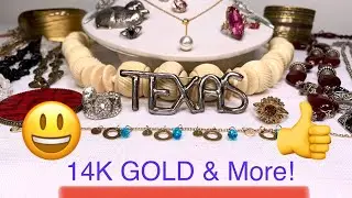 😃 14K GOLD! 16Lbs Jewelry Unboxing Ep3 & SALE! #Gold #Texas #jewelryunboxing 