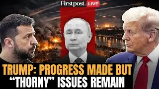 LIVE: Trump Meets Zelensky, Talks Focus on Ukraine Territories Amid Russia Tensions | Putin| Donbas