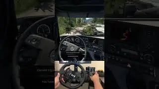Promods in Narrow Dirt-Roads 😍🚛 #eurotrucksimulator2 #ets2 #actros #promods #shorts