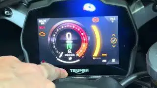 Triumph Speed Triple Ride Mode explanations