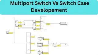 Multiport Switch Block VS Switch Case #free #knowledge #