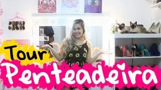 Tour pela minha penteadeira e maquiagens - Gabriela Capone