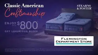 Flemington Department Store Stearns and Foster Presidents Day Sale