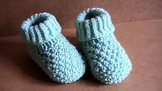 Tutoriel chaussons bébé pas à pas