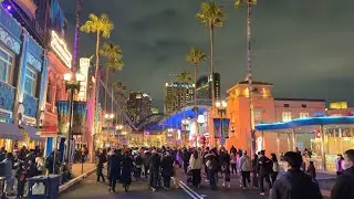 Night Walk at Universal Studios Japan | 4K | No Talking | Ambient Sound