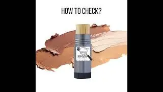 Kryolan-TV Paint Stick Foundation Verification Through 8424
