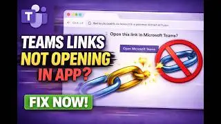 Ссылки в Microsoft Teams не открываются в приложении — как это исправить.