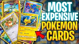 Most EXPENSIVE Pok&eacute;mon Cards 2021