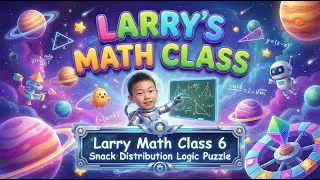 Larry Math Class 6 | Snack Distribution Logic Puzzle