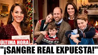 George, Charlotte y Louis acaparan miradas en la tarjeta navide&ntilde;a 2025 de William y Catherine