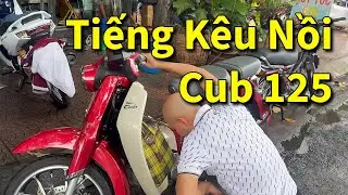 Xe Cub 125: Đời Mới Sử Dụng Lọc Nhớt, Khắc Phục Tiếng Kêu Nồi Cọc Cọc và Kêu Sên Cam