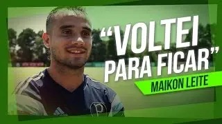 Maikon Leite quer sucesso no Palmeiras em 2015: 