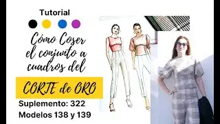 C&oacute;mo coser el conjunto de cuadros del CORTE de ORO