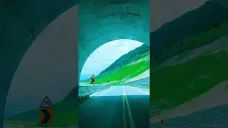 Zojila Tunnel Road Amazing View #zojila tunnel #roadtrip