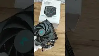 Черный кулер DeepCool AK400 Zero Dark