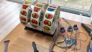 Optical beam break - Arduino - Slot machine reels