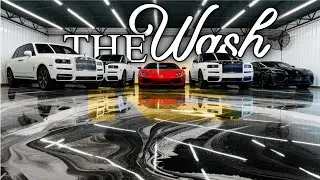 🔥 New Era Crew Drops a Luxury Metallic Epoxy Floor at The Wash x Black Label Exotics