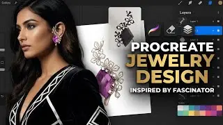 I Turned This Hat Into Luxury Jewelry! 💎 (Procreate Design Process)