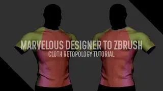 Marvelous Designer to ZBrush Tutorial: Creating Game Ready Garments