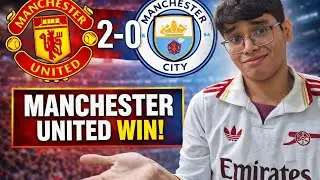 Man united beats man city !!!! Manchester is now red!