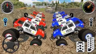 Juegos De Carros Police Monster Truck Impossible Driver Car Extreme Racing For Android Mud Gameplay