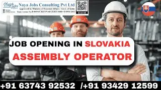 Assembly Operator Jobs in Slovakia &ndash; Free Accommodation | Apply Now! #europejobs  #europe