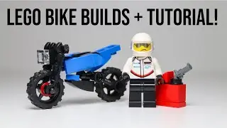 LEGO Dirt Bike Tutorial Plus Other Bike builds!