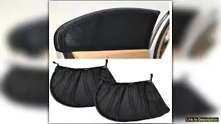 Car Sunshade Curtains Universal Side Window Shades SUV Curtains Protection Repellent Mosquito Mesh