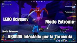 Modo Extremo Pelea Con El DRAGON Infectado por la Tormenta El mas Podero De LEGO Odyssey