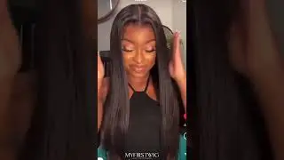 Ever since i tried sleek straight look!😍I don't want to go back!😎Ft. Myfirstwig