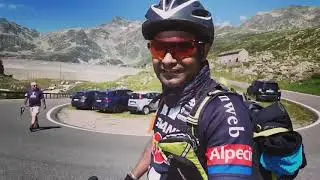 Spl&uuml;gen Pass, an exciting Alpine road Italy  🇮🇹 Switzerland 🇨🇭  2114mt