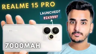 Realme 15 Pro 5G LAUNCHED with 7000mAh? 😱 First Look & Full Specs!