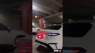Demo video of the RGB taillights on the Corolla sedan model🎀 #ttabc #automobile #corolla