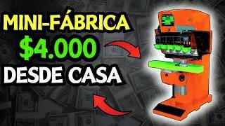 11 M&Aacute;QUINAS RENTABLES para EMPRENDER desde CASA con tu MINI F&Aacute;BRICA