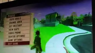 Tony hawks project 8 Debug menu and secret levels (xbox)