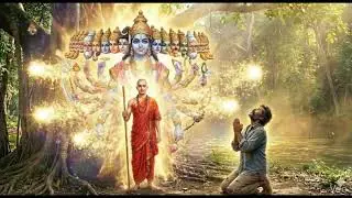 The spiritual master is revealing his divine presence 