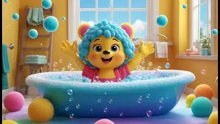 Splish, Splash, A Rainbow Bath | Fun Bath Song for Kids | Sing and Play Nursery Rhyme