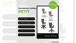 Ergonomick&eacute; kancel&aacute;rske stoličky Entelo YT