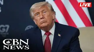 President Trump Speaks at G7 Summit | CBN News Live - June 17, 2026