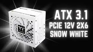 Thermaltake Toughpower GT 850W Snow, совместимый с ATX 3.1 и PCIe 5.1.