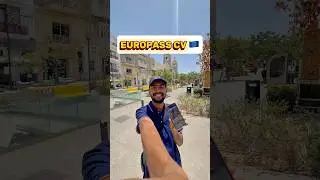 Europass cv 🇪🇺 #reel #reels #short #shorts #minivlog #dailyvlog #trendingshorts #mylife #cv