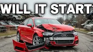 I BOUGHT A DAMAGED 2.0 TDI AUDI A3 FROM COPART FOR LESS THEN A 1.6 VAUXHALL CORSA TURBO!! 