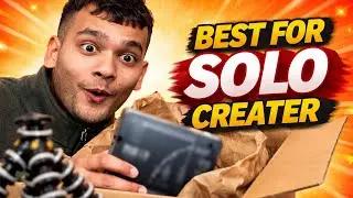 Best Tripod for Solo Creators? 😲 | Honest Unboxing & First Impression 