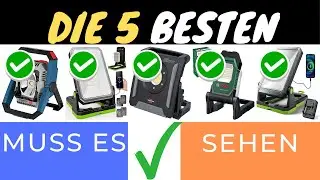 **DIE 5 BESTEN AKKU-BAUSTRAHLER 2025 💡🔋 &ndash; STARKES LICHT F&Uuml;R JEDES PROJEKT!**