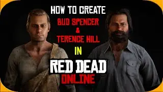 Red Dead Online - How To Create Bud Spencer & Terence Hill from They Call Me Trinity