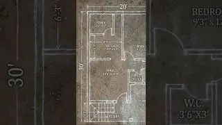 30x20 houseplan #homedesign #architecture