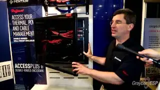 Easy Access With AccessPlus II Double-Hinged Wall-Mount Enclosure