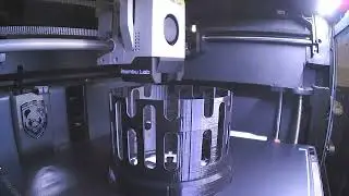 Star Wars Theme Lamp 3D Print Time Lapse